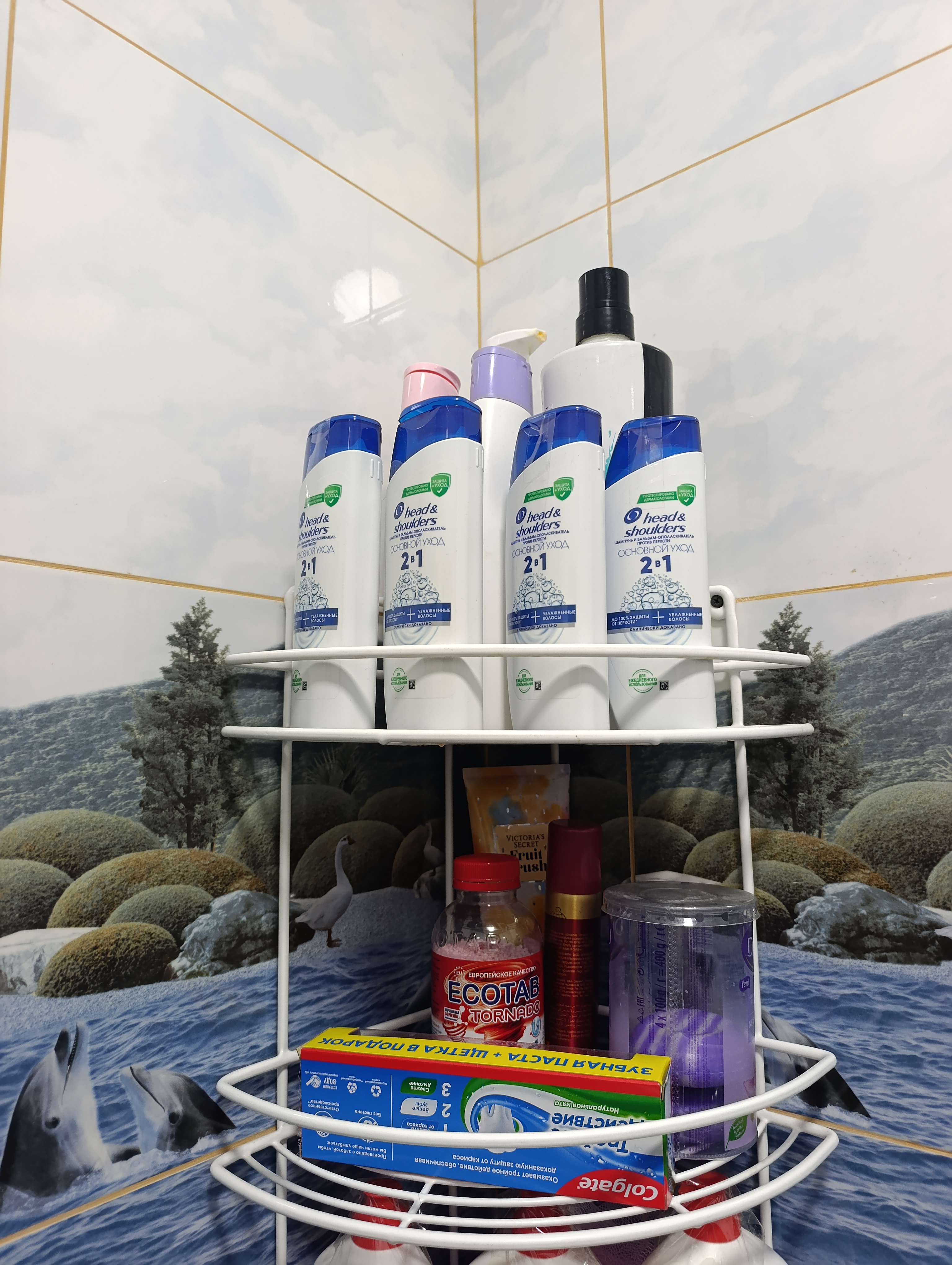 Head&Shoulders Шампунь от перхоти и бальзам для волос Основной уход 2в1, 200мл
