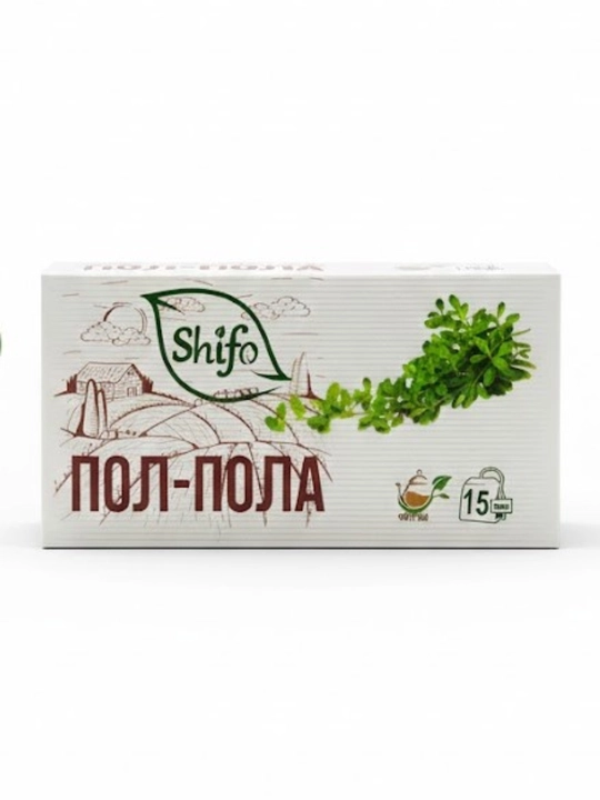 Shifo Pol-Pola No15 fitochoyi - Buyrak va bo‘g‘imlar uchun tabiiy qalqon (15 g) - 