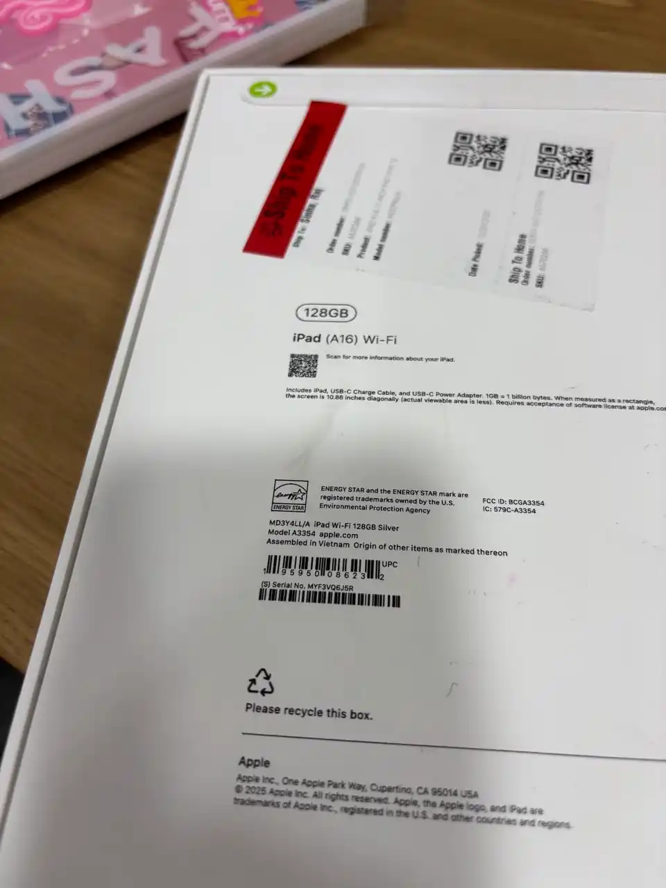 Planshet Apple iPad 11 A16 2025, 128GB, 256GB, Wi-Fi 6, 1 yil kafolat
