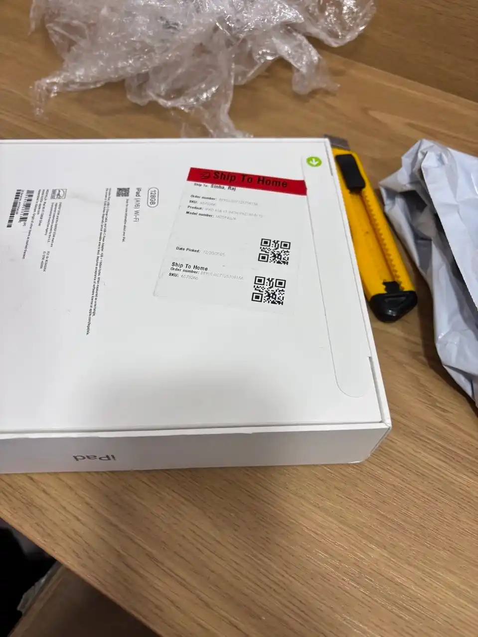 Planshet Apple iPad 11 A16 2025, 128GB, 256GB, Wi-Fi 6, 1 yil kafolat