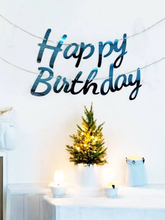 Венок Happy Birthday, 2 метра