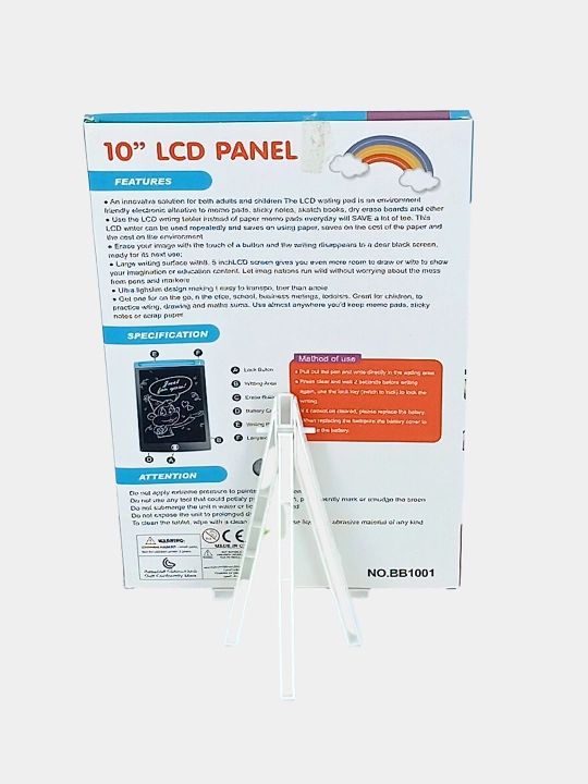 Stilusli rasm chizish taxtasi uchun bolalar plansheti LCD PANEL, 10" bolalar uchun