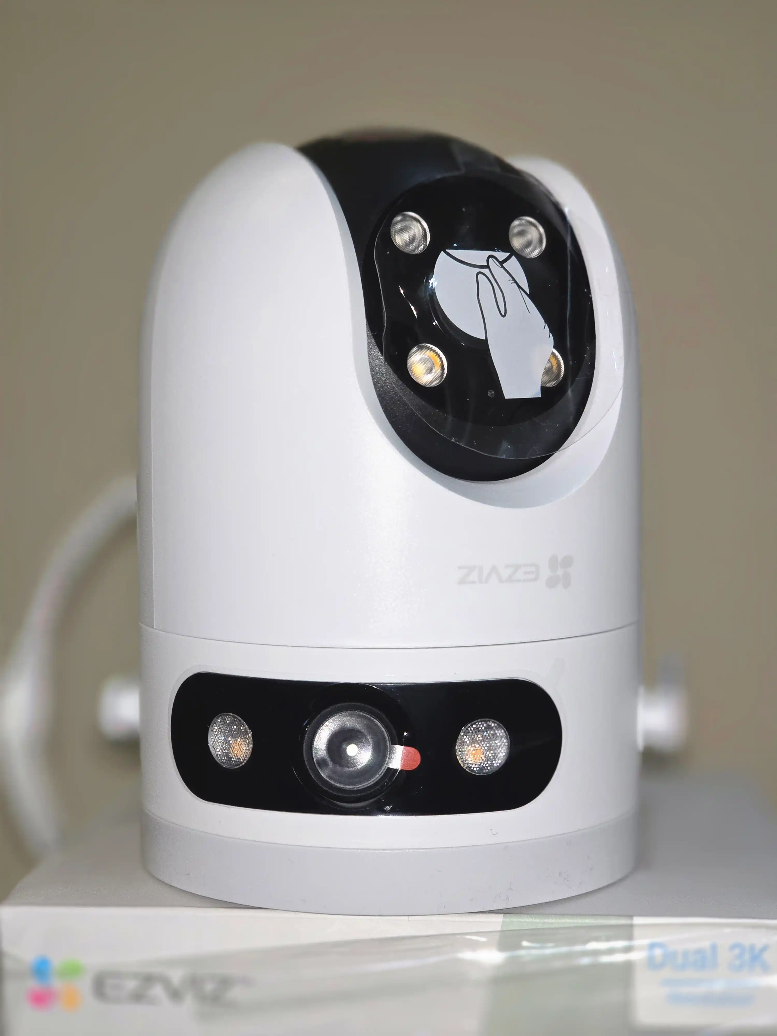 Kamera video kuzatuv EZVIZ H9C 5 MP + 5 MP, Wi-fi kamera, 360 gradusli, video kamera