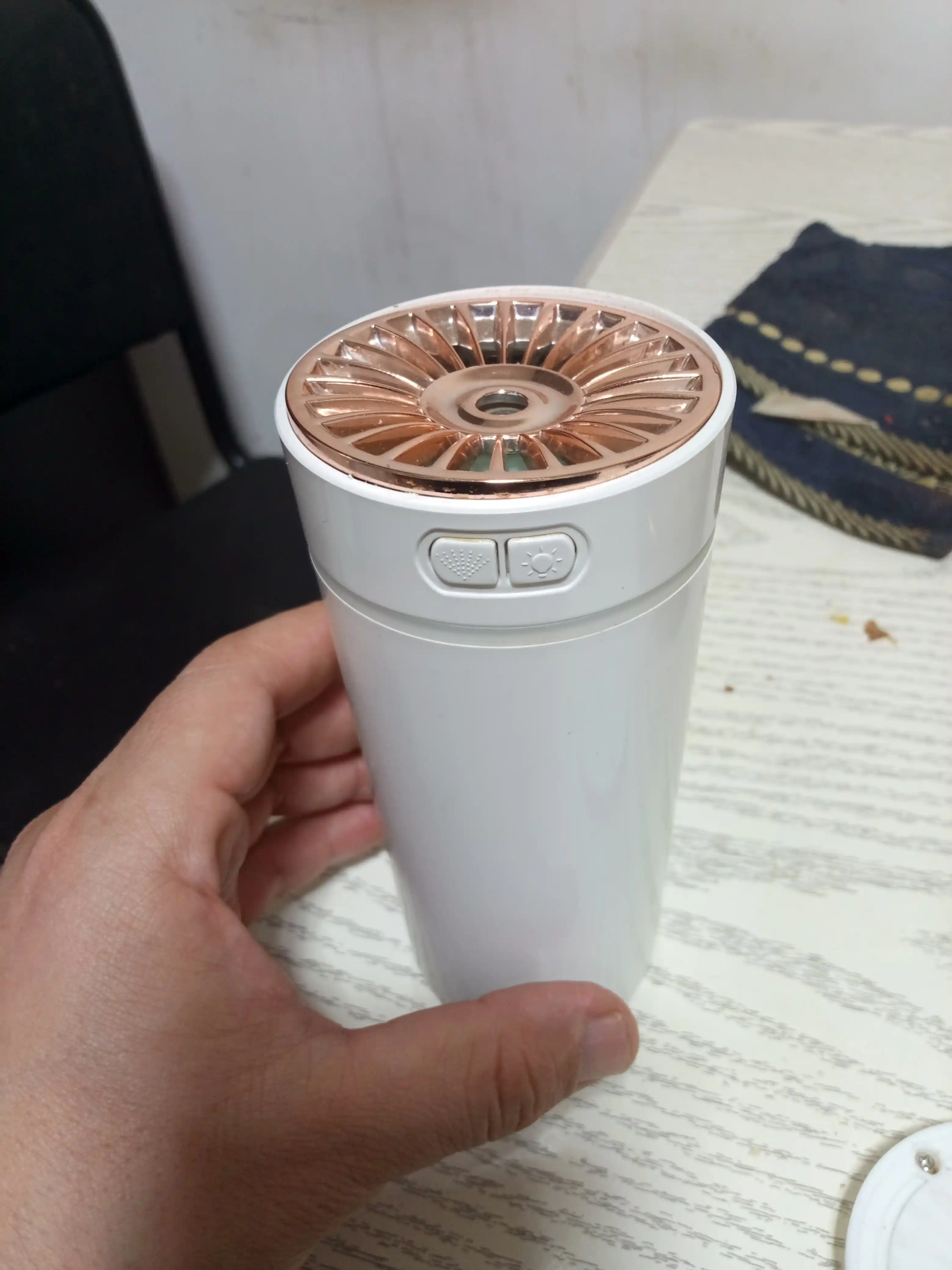 Havo namlagichi va avtomobil hamda uy uchun aromatizator, tungi chiroq, quruq tuman,300 ml