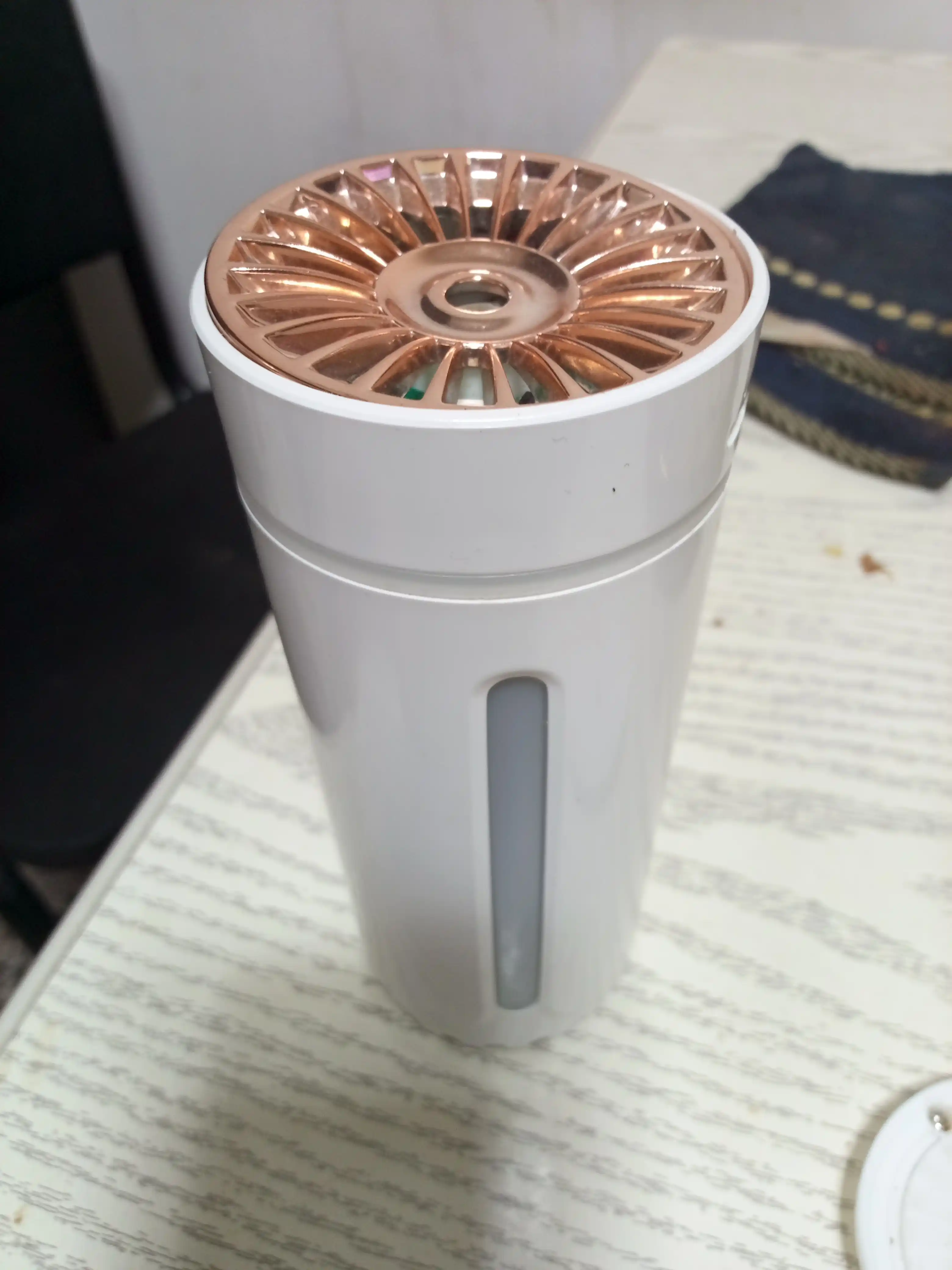 Havo namlagichi va avtomobil hamda uy uchun aromatizator, tungi chiroq, quruq tuman,300 ml