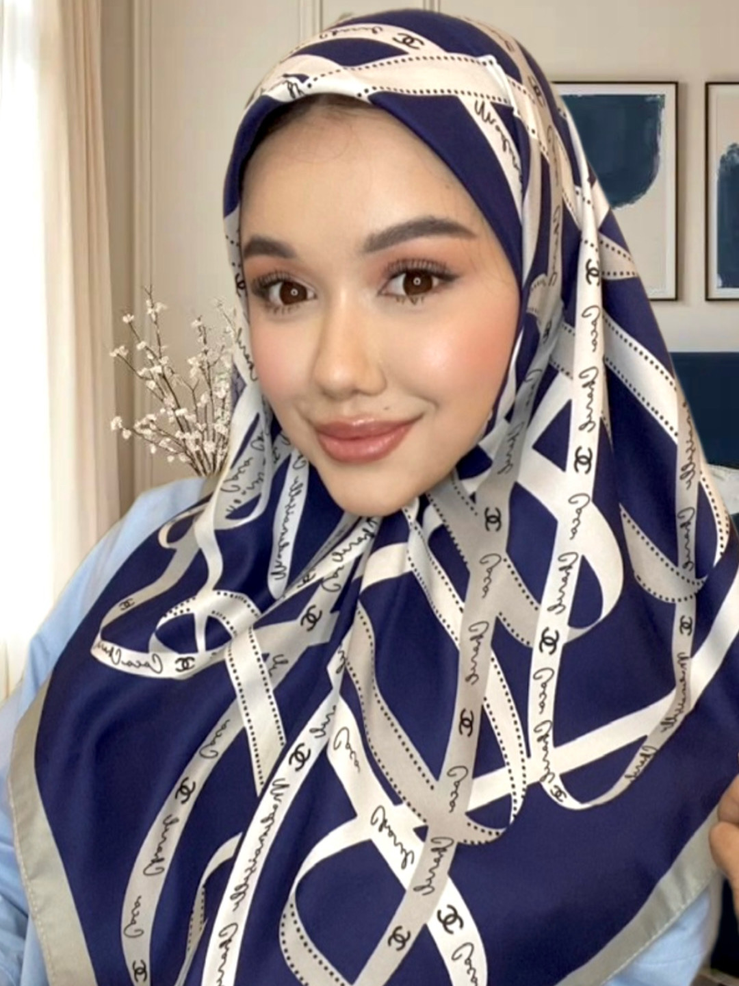 Dior ipak sharflari, hijoblar - 