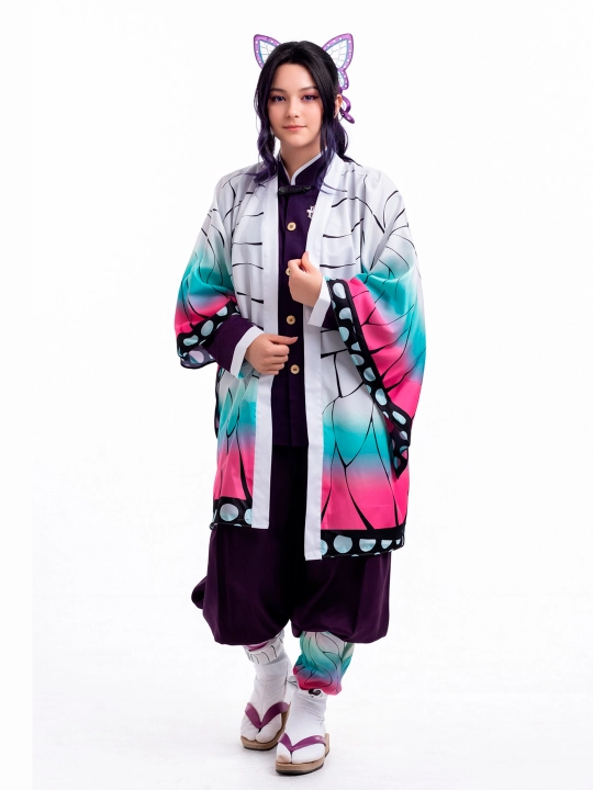 Kimono Haoriko'ylagi, uniseks, sharqona uslubda cosplay to`plam, anime Demon Slayer, KRD, - 