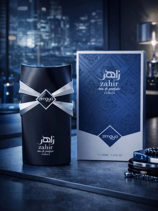 Erkaklar va ayollar uchun parfumlangan suv, Zahir Cobalt Zimaya, 100 ml - 