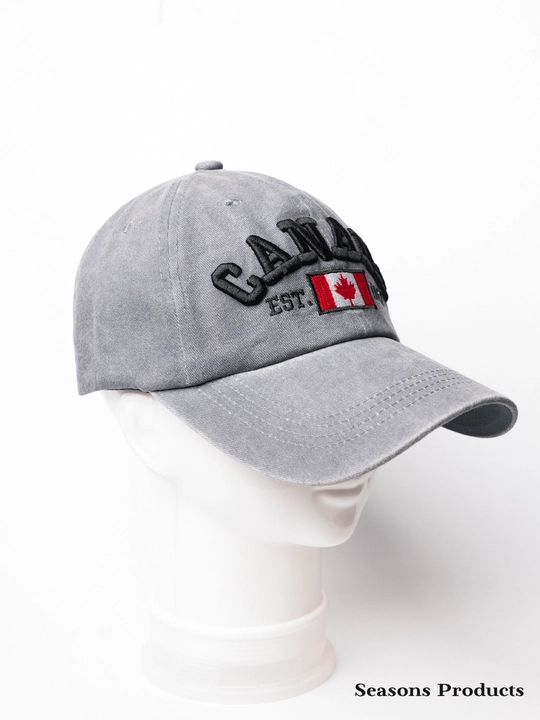 Canada unisex кепка – для мужчин и женщин, 100% хлопок и джинса, весна-лето