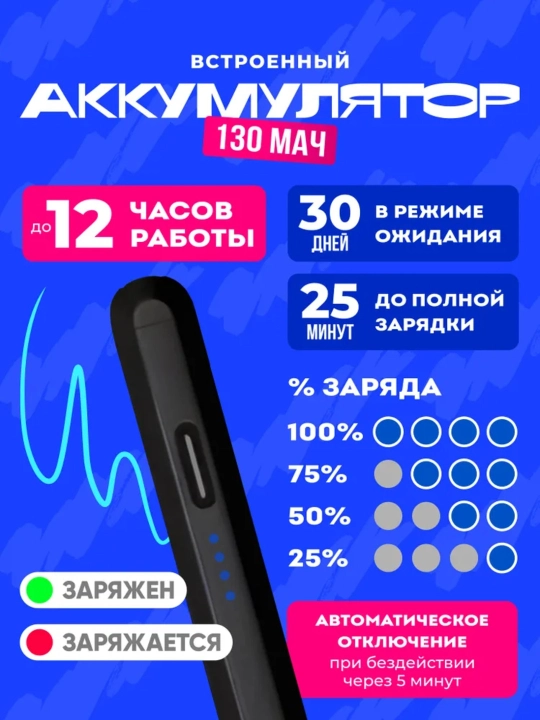 Telefonlar va planshet uchun universal sensorli stilus ruchka, iOS va Android uchun