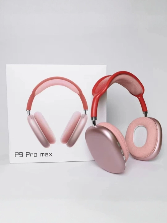 Naushnik, quloqchin, Bluetooth naushnik, P9 Pro Max, mikrofonli, auxli, o‘yin uchun