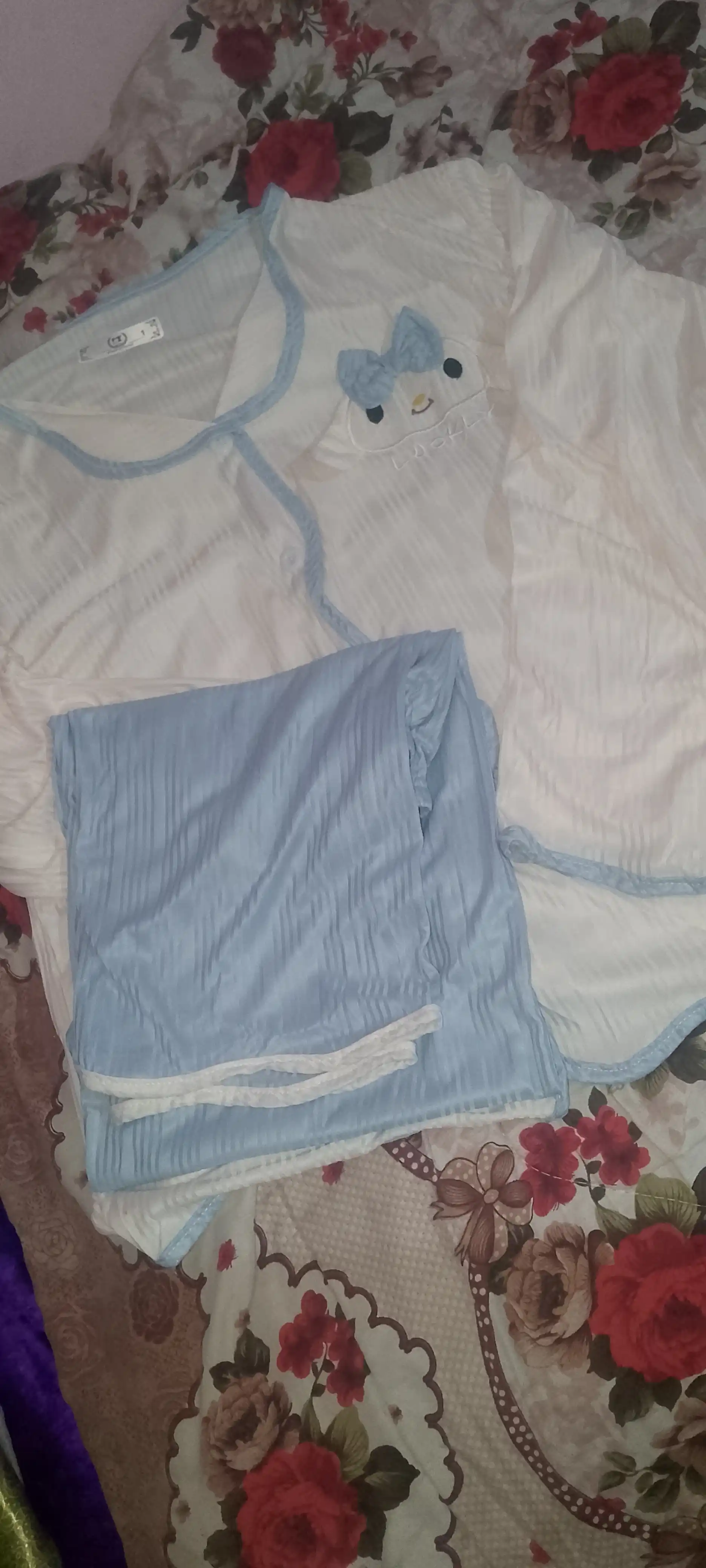 Ayollar uy kiyimi, pijama, 80% paxtadan tayyorlangan kiyimlar to‘plami 2 tasi 1 da