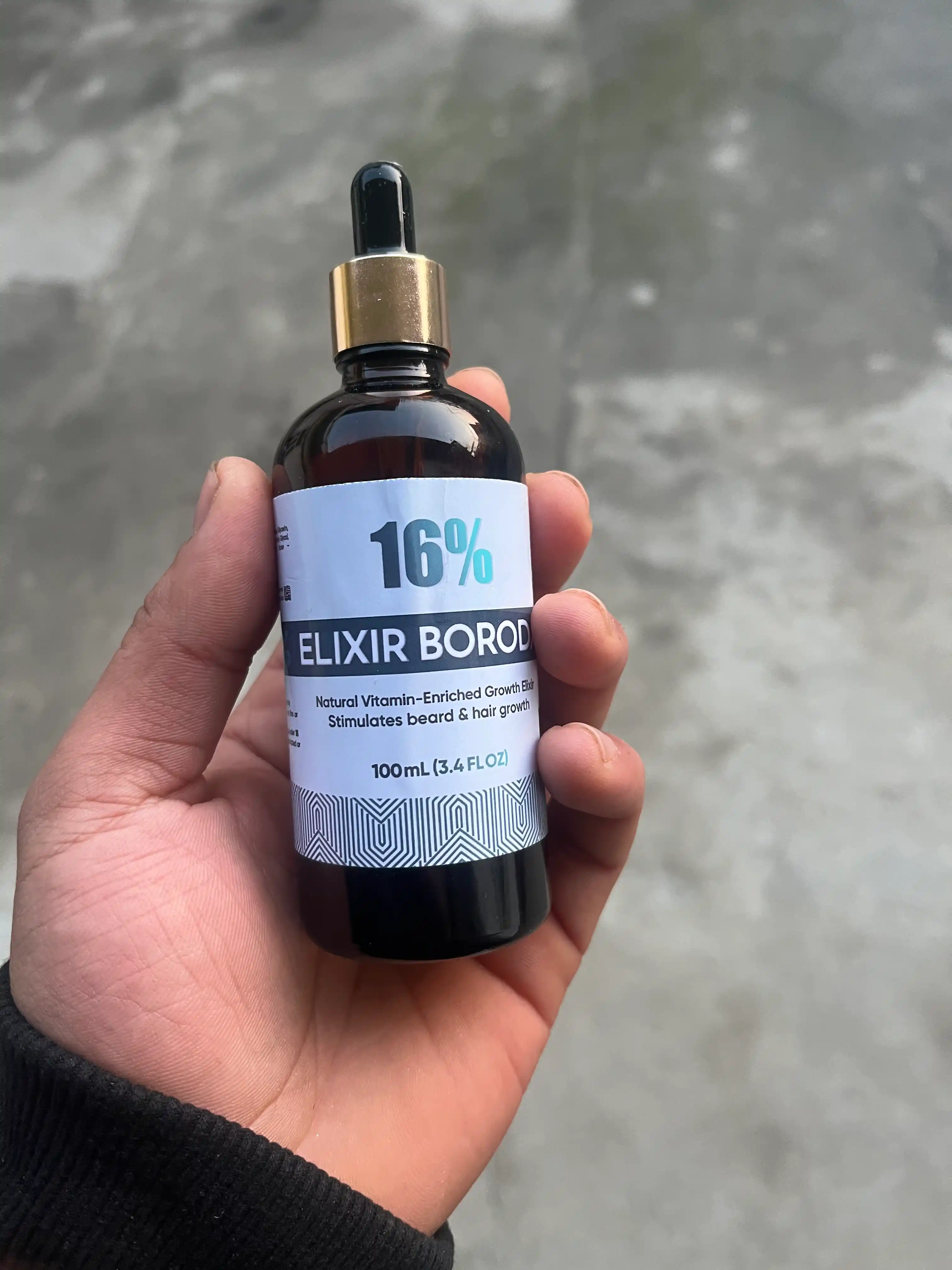 Elixir Boroda 16% – средство для роста волос и бороды Миноксидил