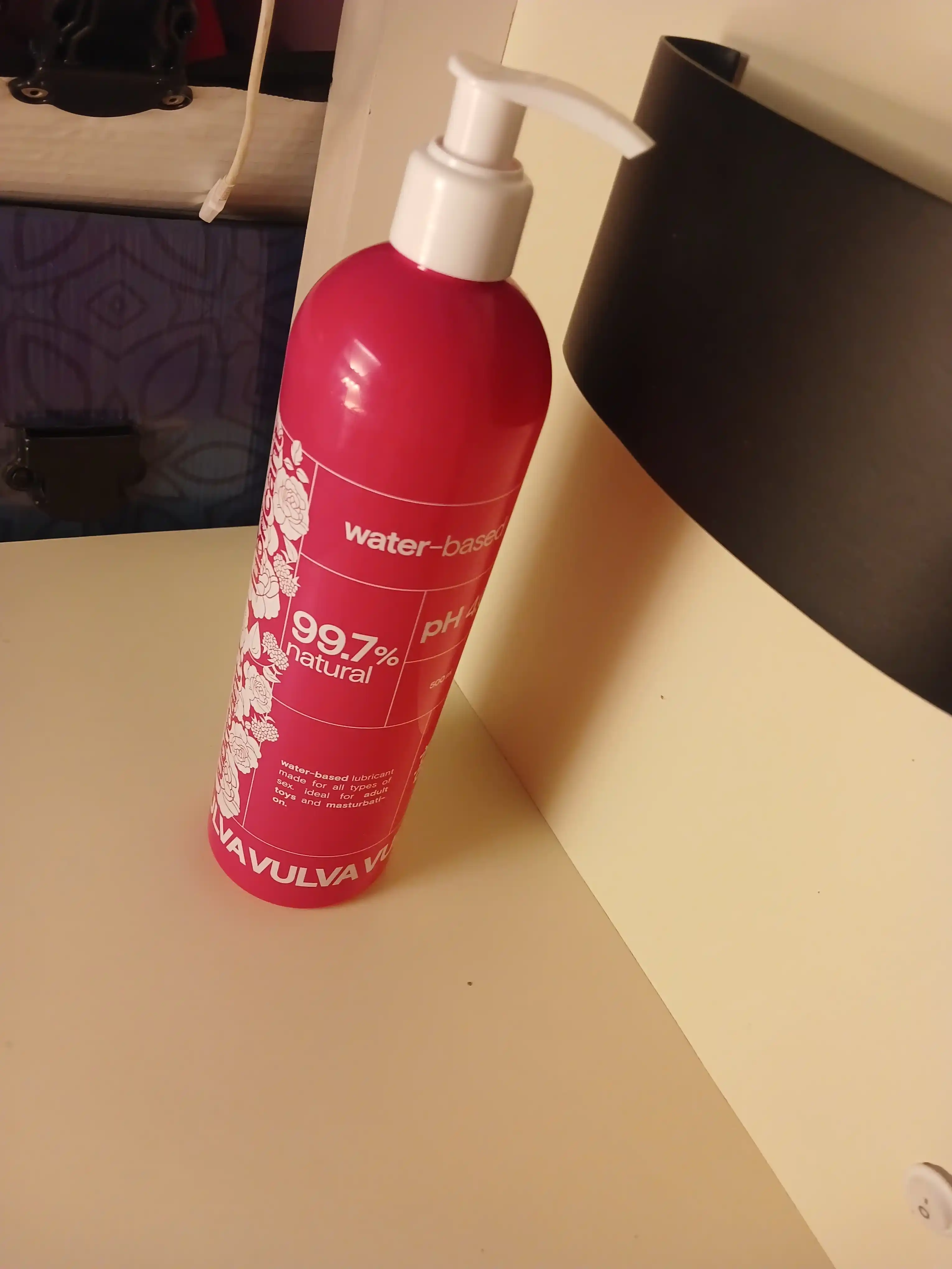 Intim gel lubrikant VULVA, Lovix Classic va Pink malina hamda atirgul hidli surtma, 500 ml