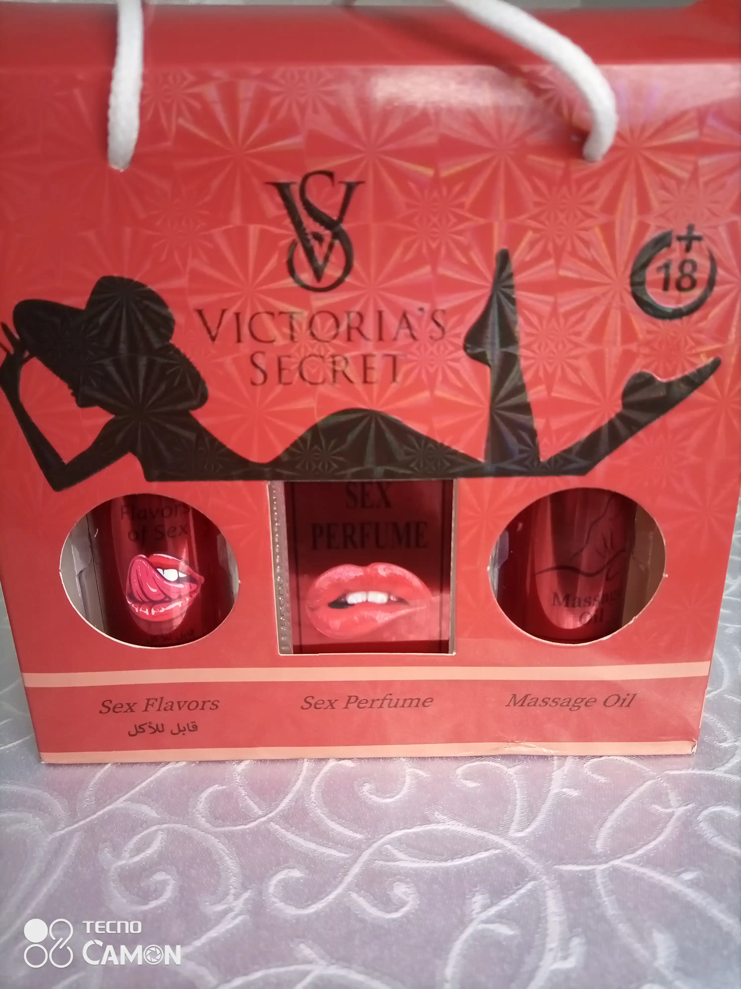 Ayollar uchun Victoria’s Secret Romantik Nabori – Perfume & Oil Set (3 ta)