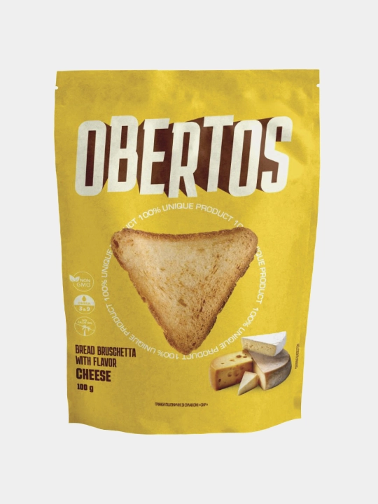Obertos bug‘doy g‘rin’klari pishloq ta’mi bilan 100 g