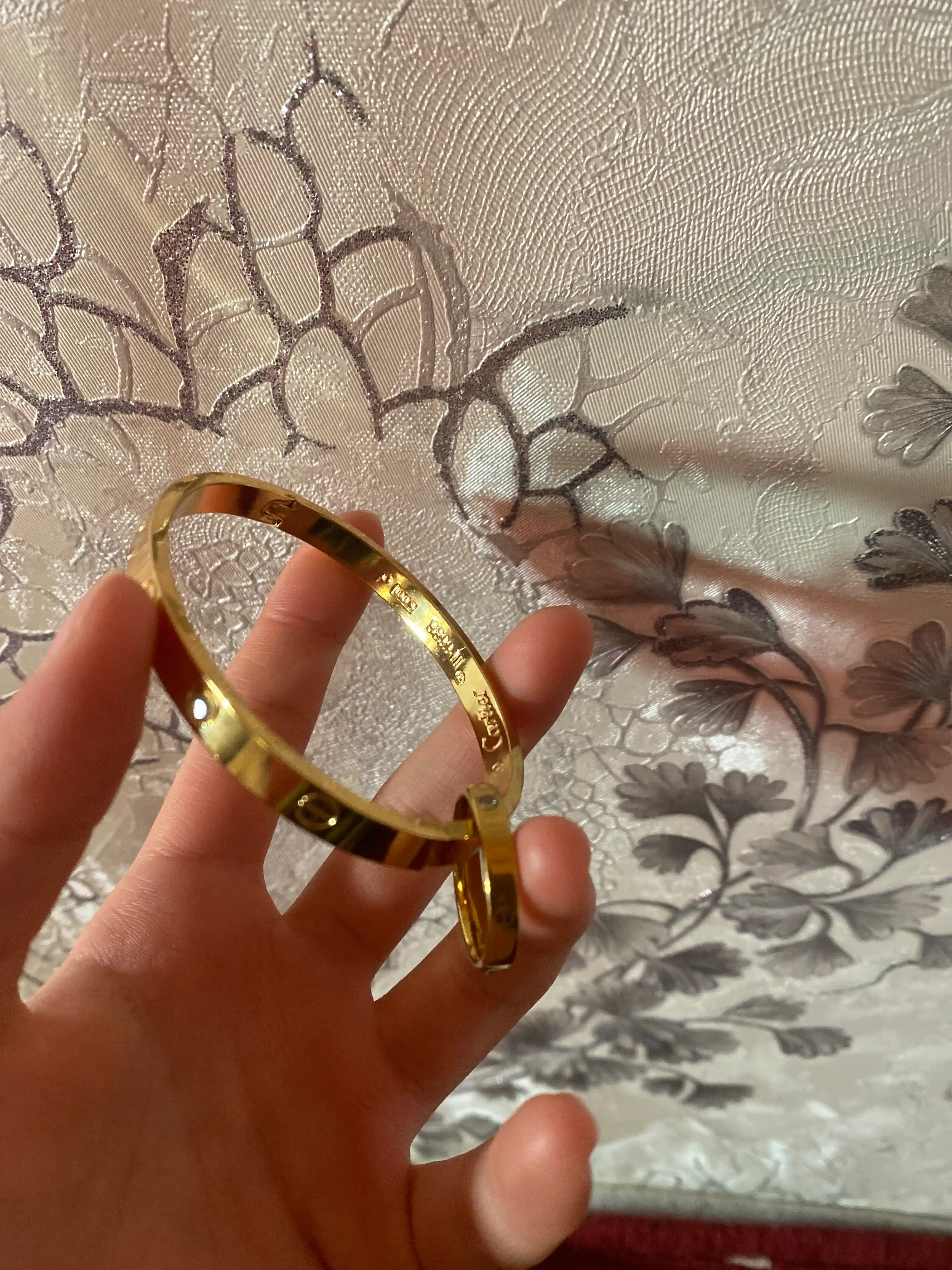 Браслет "Stainless Steel", женская бижутерия, в стиле cartier