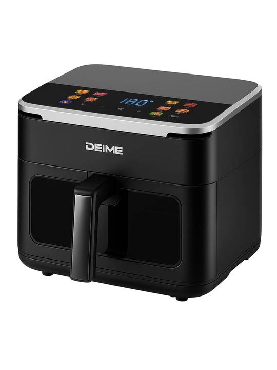 Deime aerogrill, 6, 7, 8, 10 l, yog‘siz qovurish, 1800 Vt quvvatli, ko‘p funksiyali
