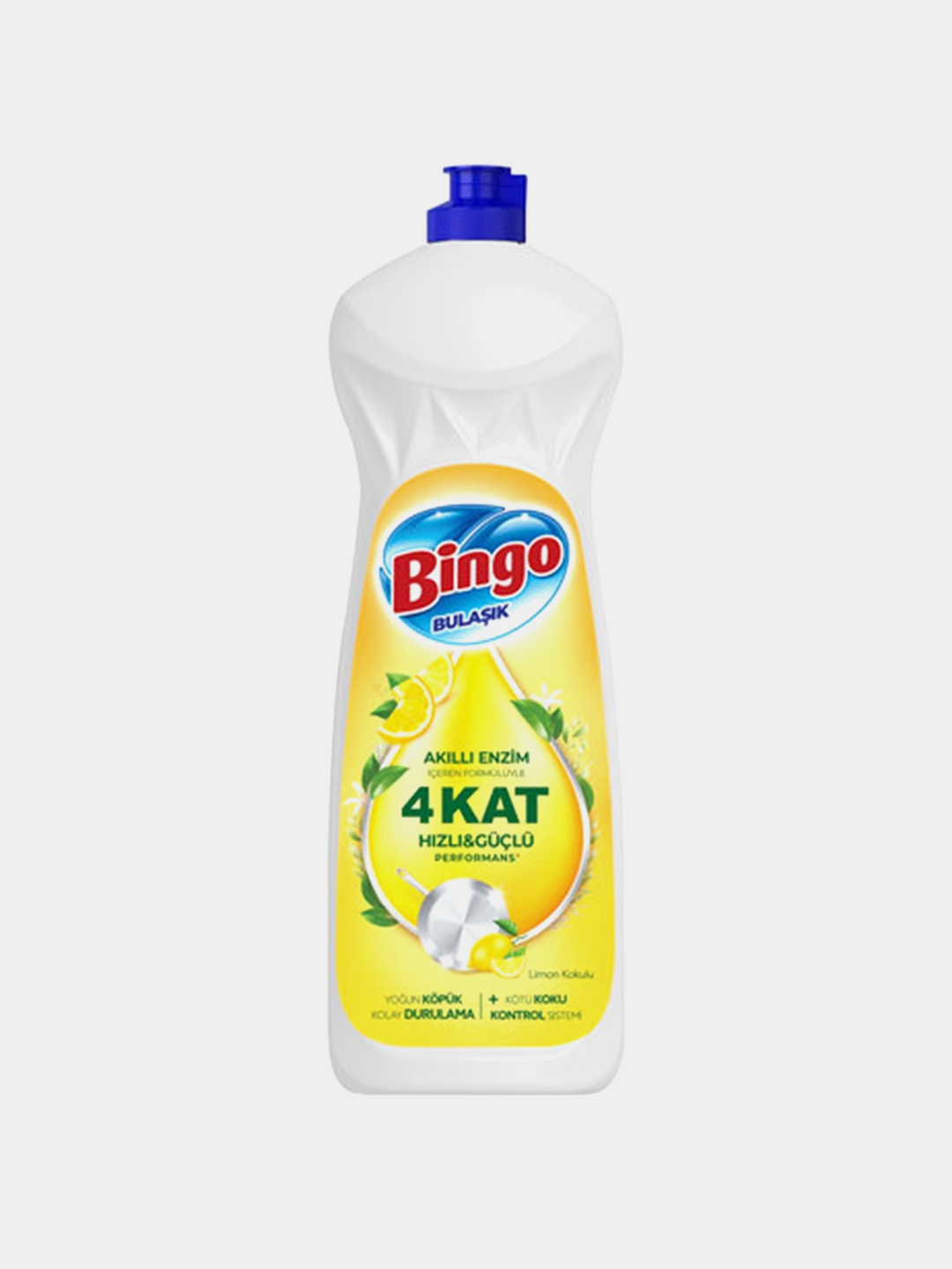 Bingo 1500 ml limonli idish yuvish suyuqligi - 