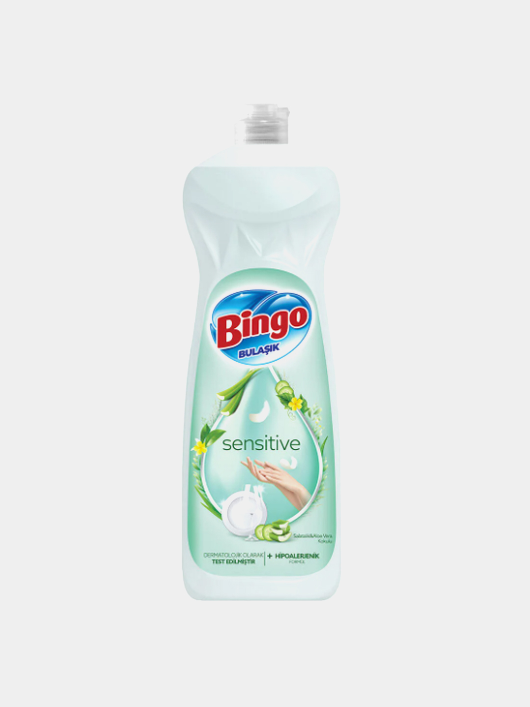 Bingo Sensitive 1500 ml sezgir teri uchun idish yuvish suyuqligi - 