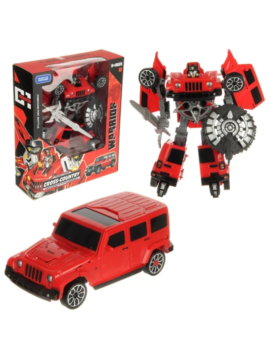 Bolalar o'yinchoqlari, transformer mashina robot, pultli mashina musiqali rivojlantiruvchi - 