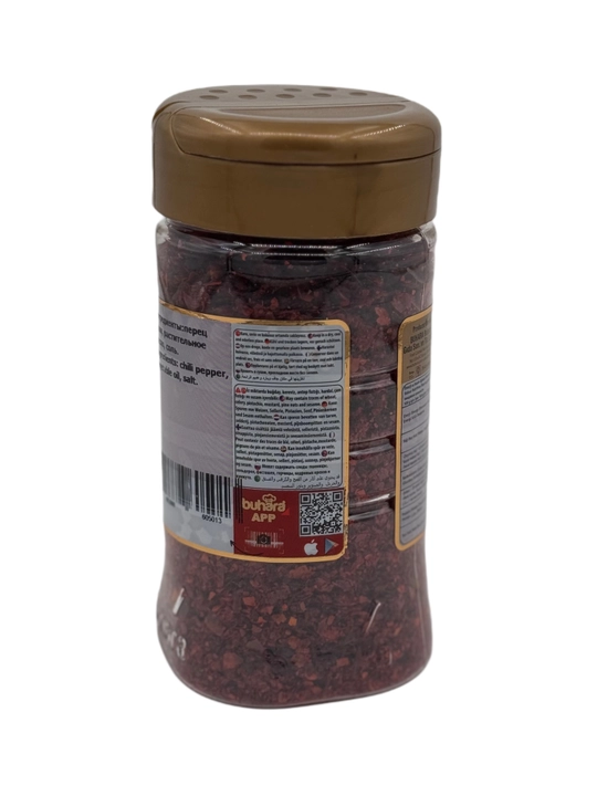 Buhara murch va zirvorlari tuyilgan va donador, 110–150 g