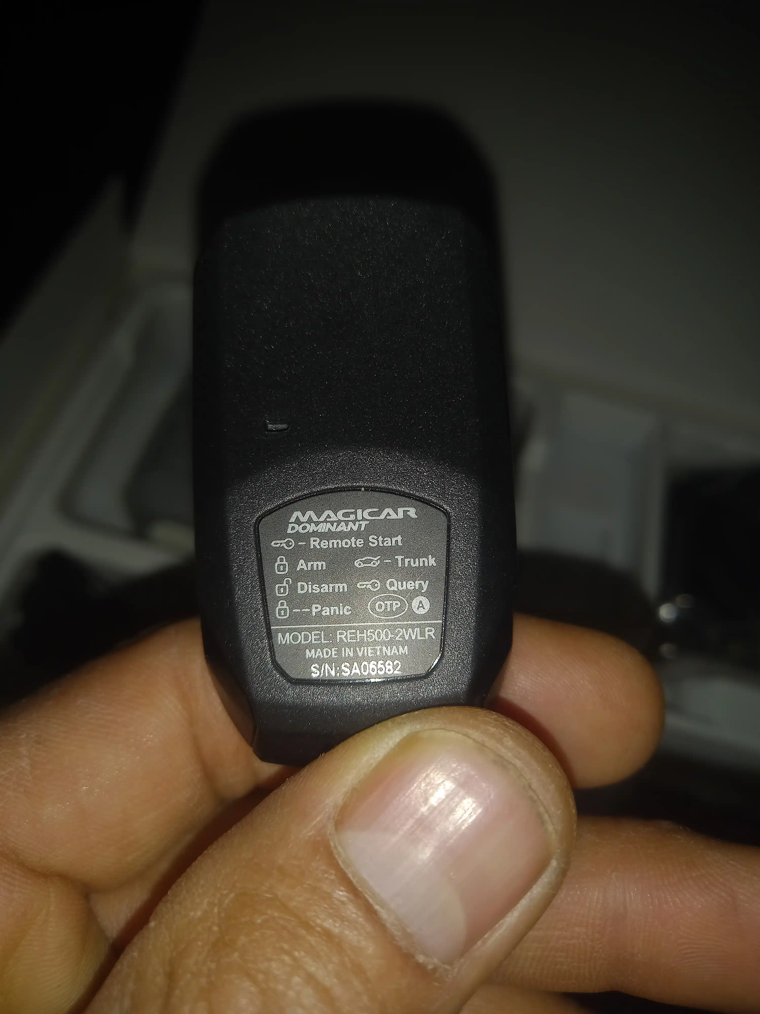 Masofadan boshqariladigan Magicar DOMINANT D906S signalizatsiyasi, D906S modeli Mejikar