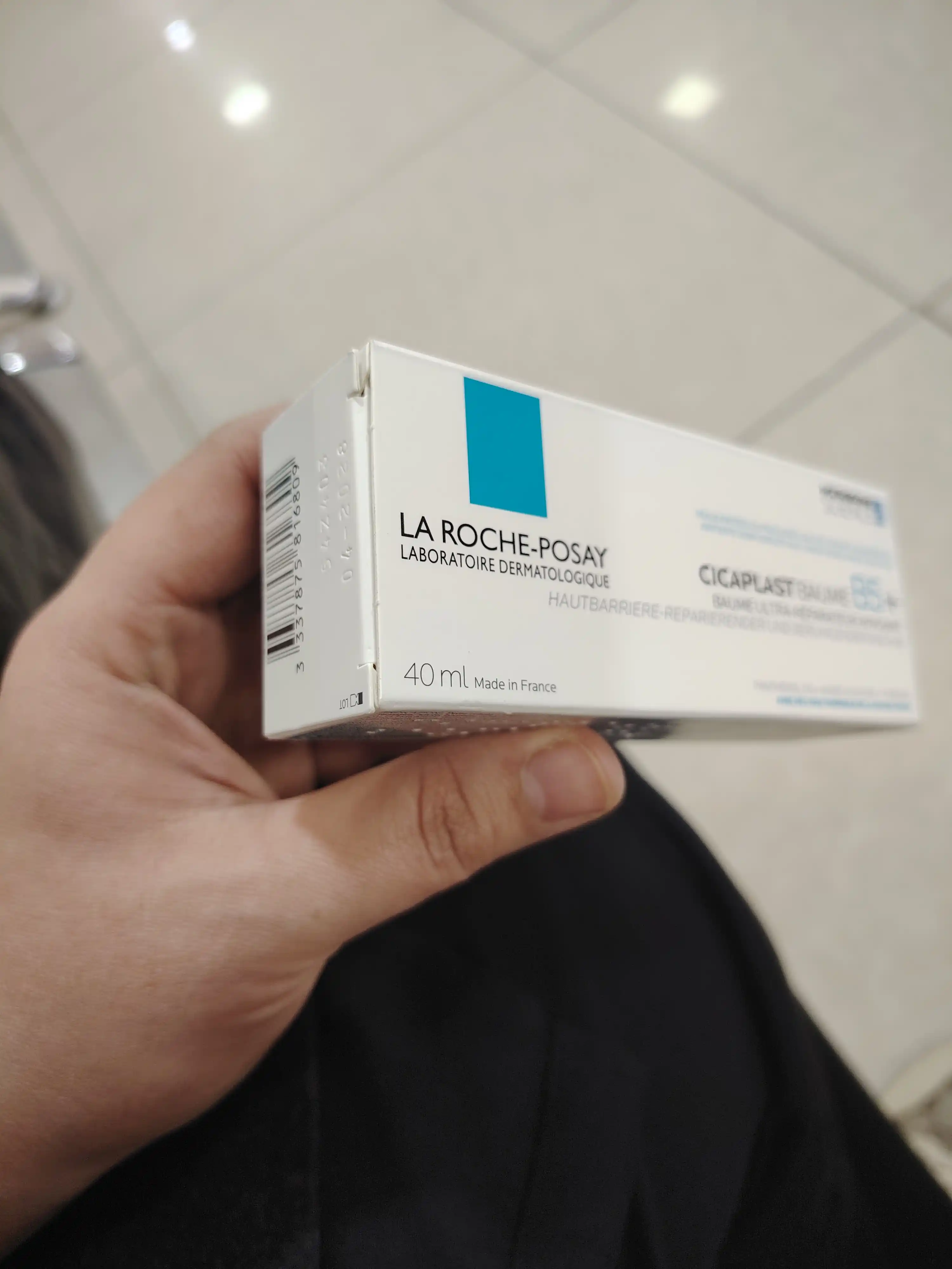Tinchlantiruvchi ko'p regenerativ balzam LA ROCHE-POSAY CICAPLAST B5+ , 40 ml