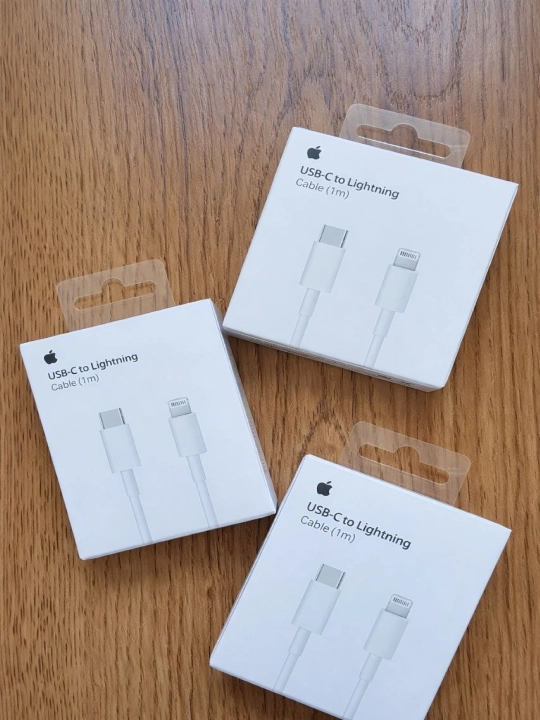 IPhone uchun Type-C to Lightning kabel 1 m, iPhone X/ 11/ 12/ 13/ 14 uchun, tez zaryadlash