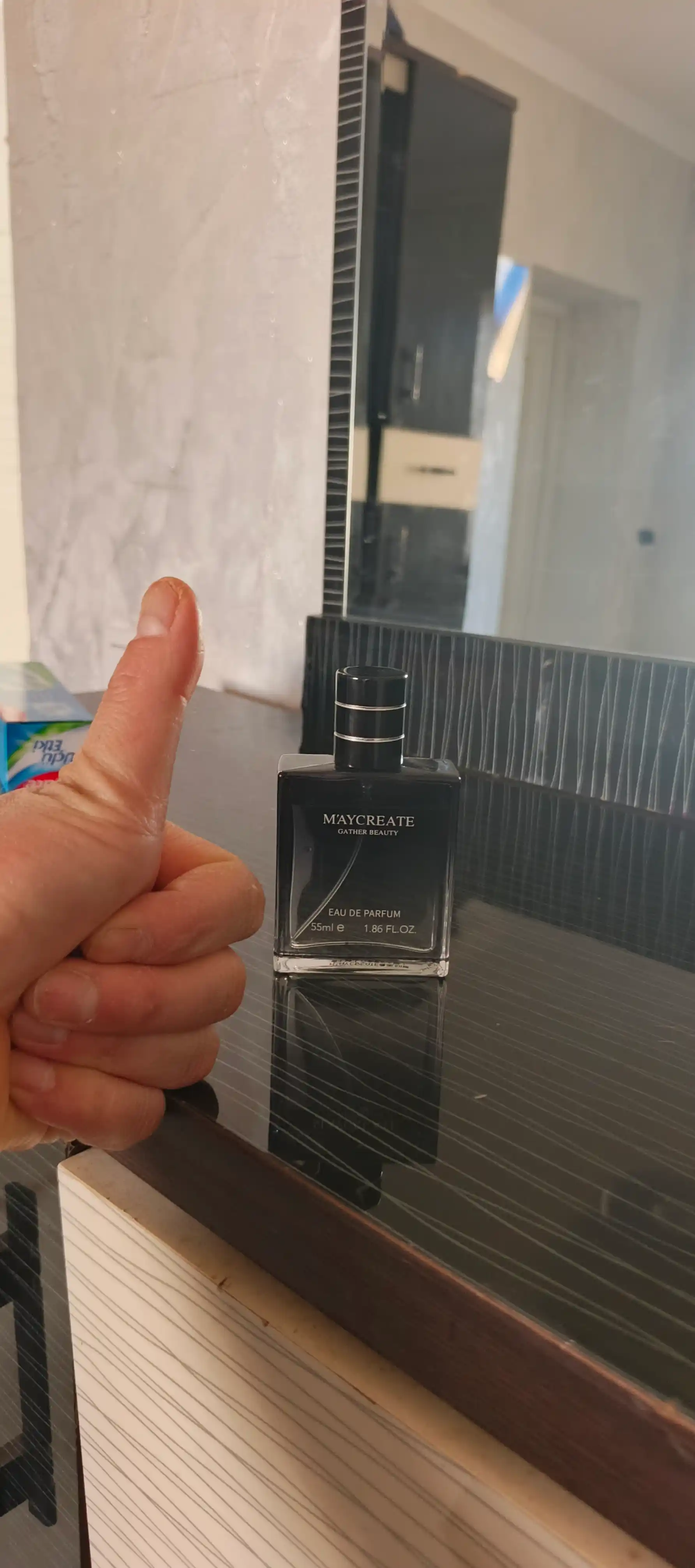 M’AYCREATE 55 ml erkaklar parfyumeriyasi, barqaror ifor va erkaklar uchun sovg‘a