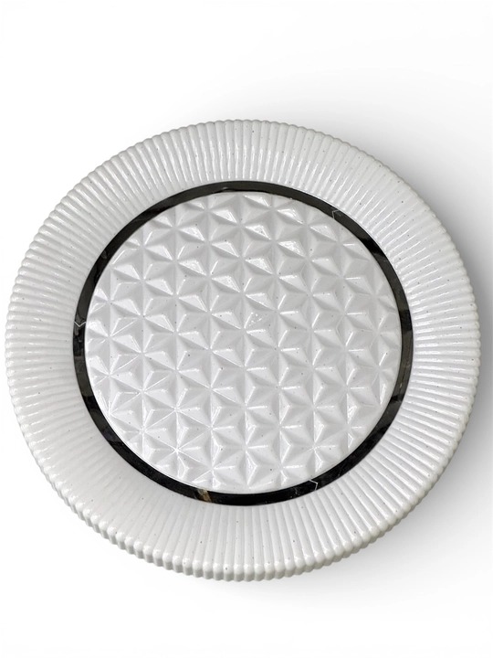 LED shipli lyustra 40/50 sm, 3 rejim, 70–96 Vt, 25–30 m² gacha zamonaviy dizayn