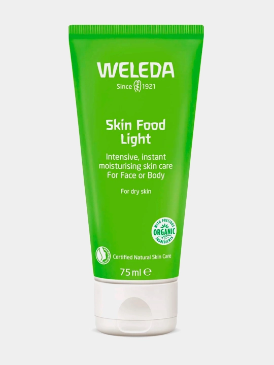 Krem tana uchun Weleda Skin Food, yengil, universal, oziqlantiruvchi, 75 ml - 