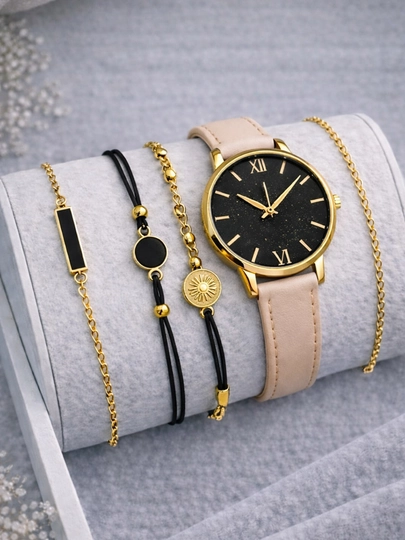 Подарочный набор женских часов — LWATCHS-00W0214-БЕЖЕВ