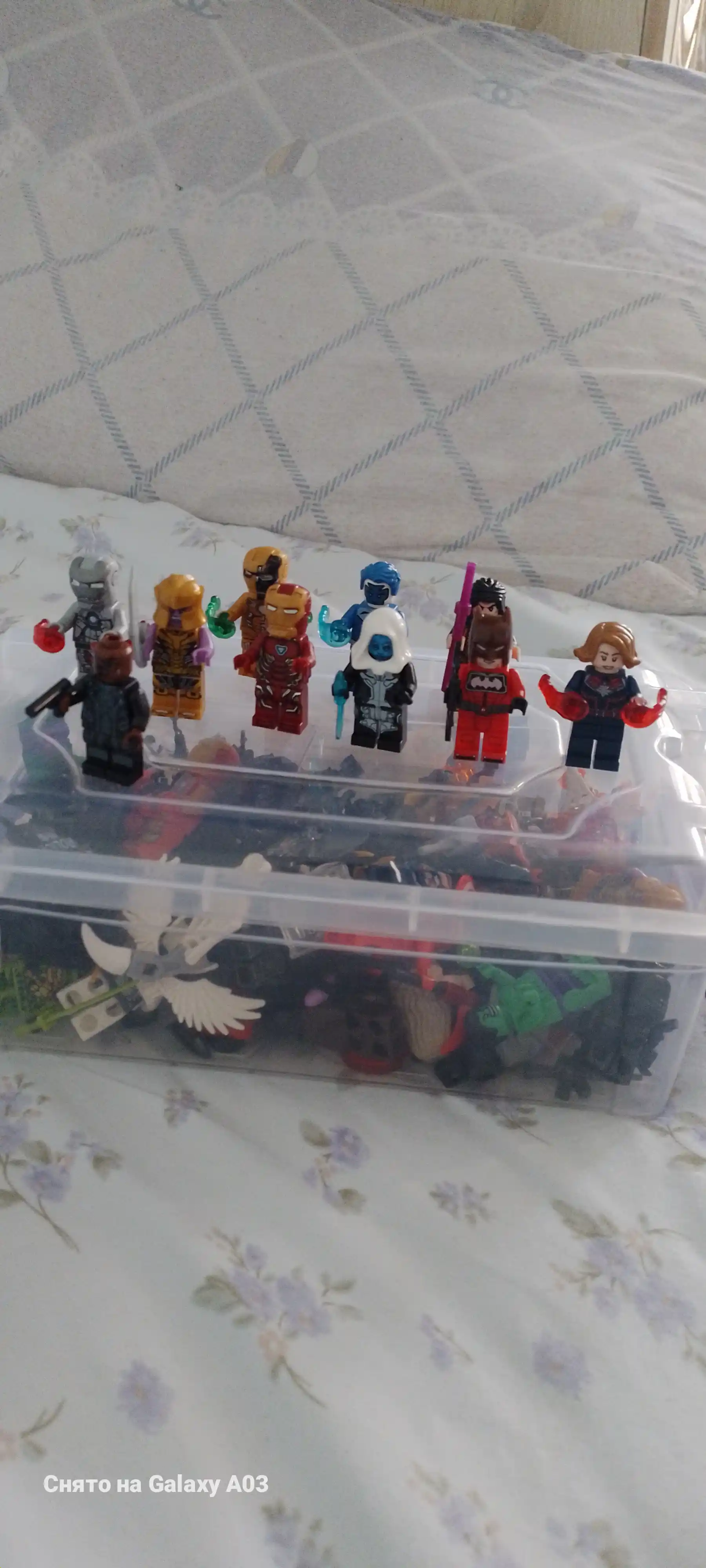 Lego mini figurkalari, Marvel, Dc, Roblox, Minecraft