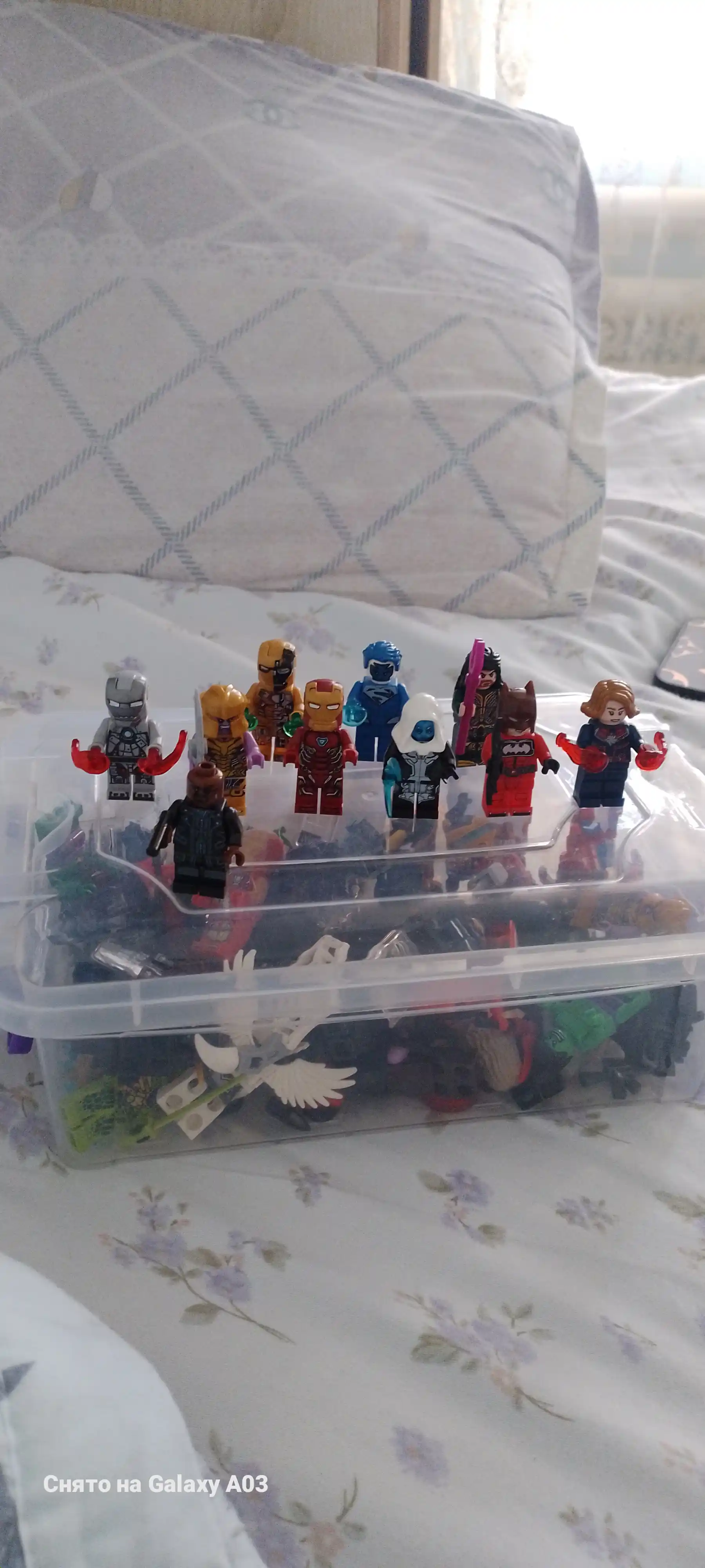 Lego mini figurkalari, Marvel, Dc, Roblox, Minecraft