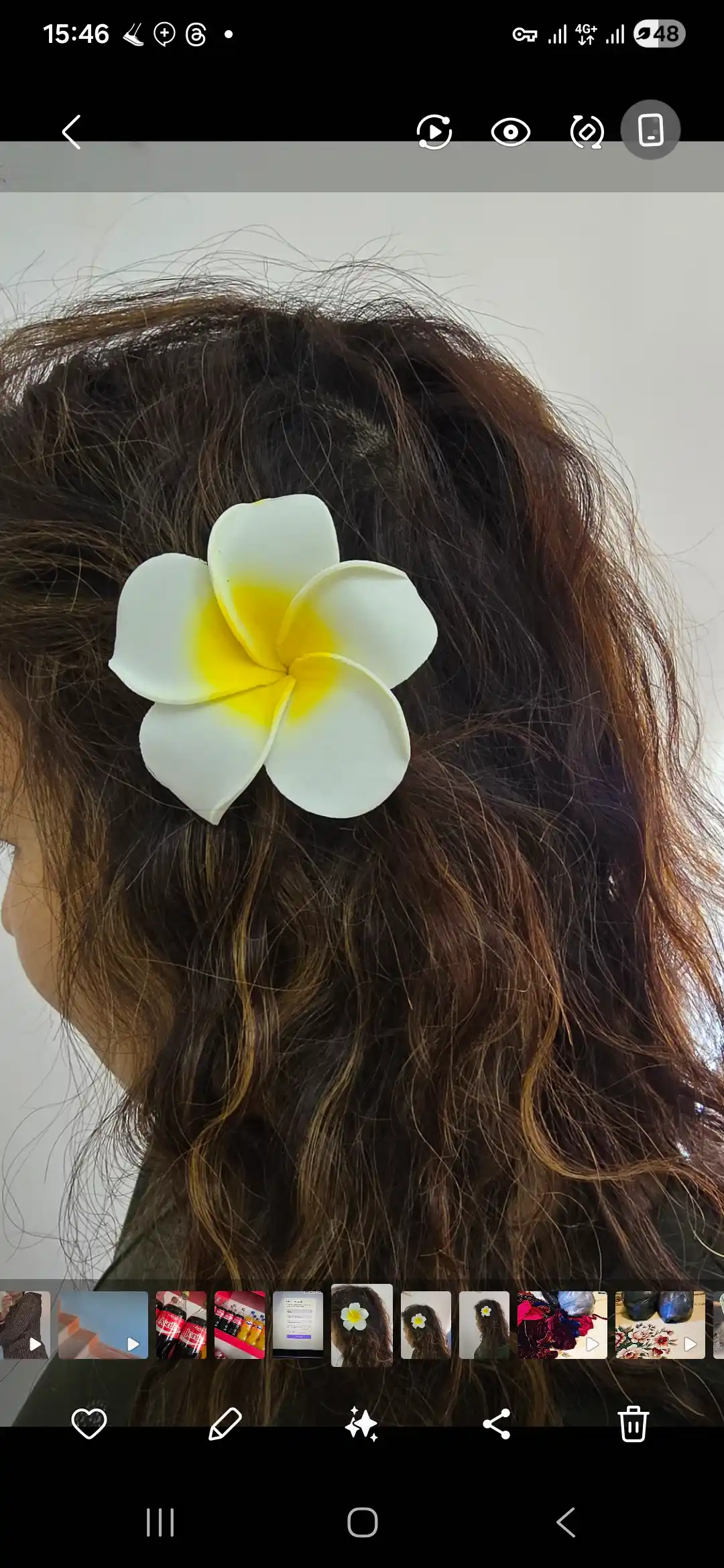 Заколка для волос в виде гавайского цветка, женская заколка цветок, Plumeria