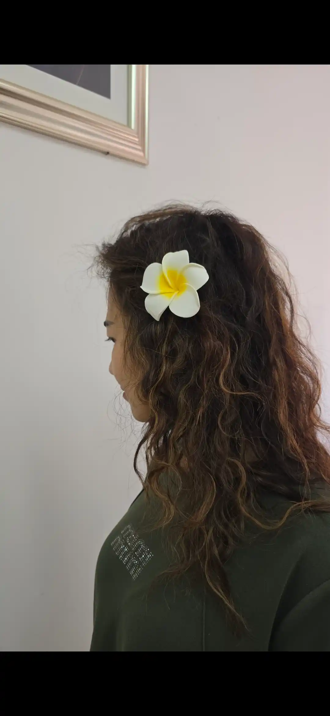 Заколка для волос в виде гавайского цветка, женская заколка цветок, Plumeria