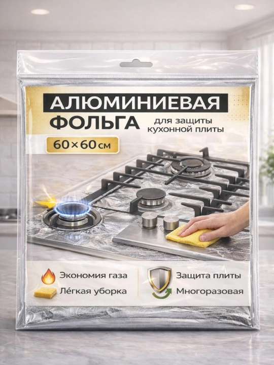 Gaz plitasi uchun folga - 
