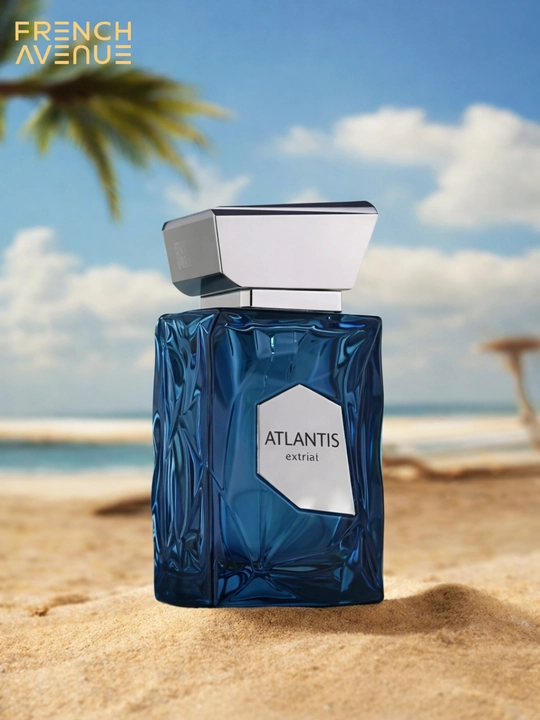 Uniseks atir French Avenue Atlantis Extrait dengiz shabadasi va yorqin sitruslar ifori