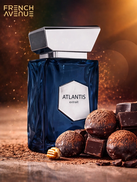 Uniseks atir French Avenue Atlantis Extrait dengiz shabadasi va yorqin sitruslar ifori
