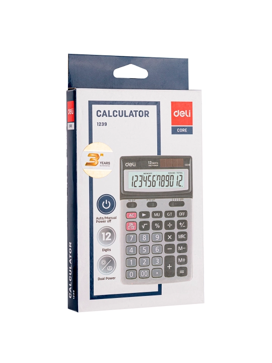 Kalkulyator 12-xonali, Deli 1239
