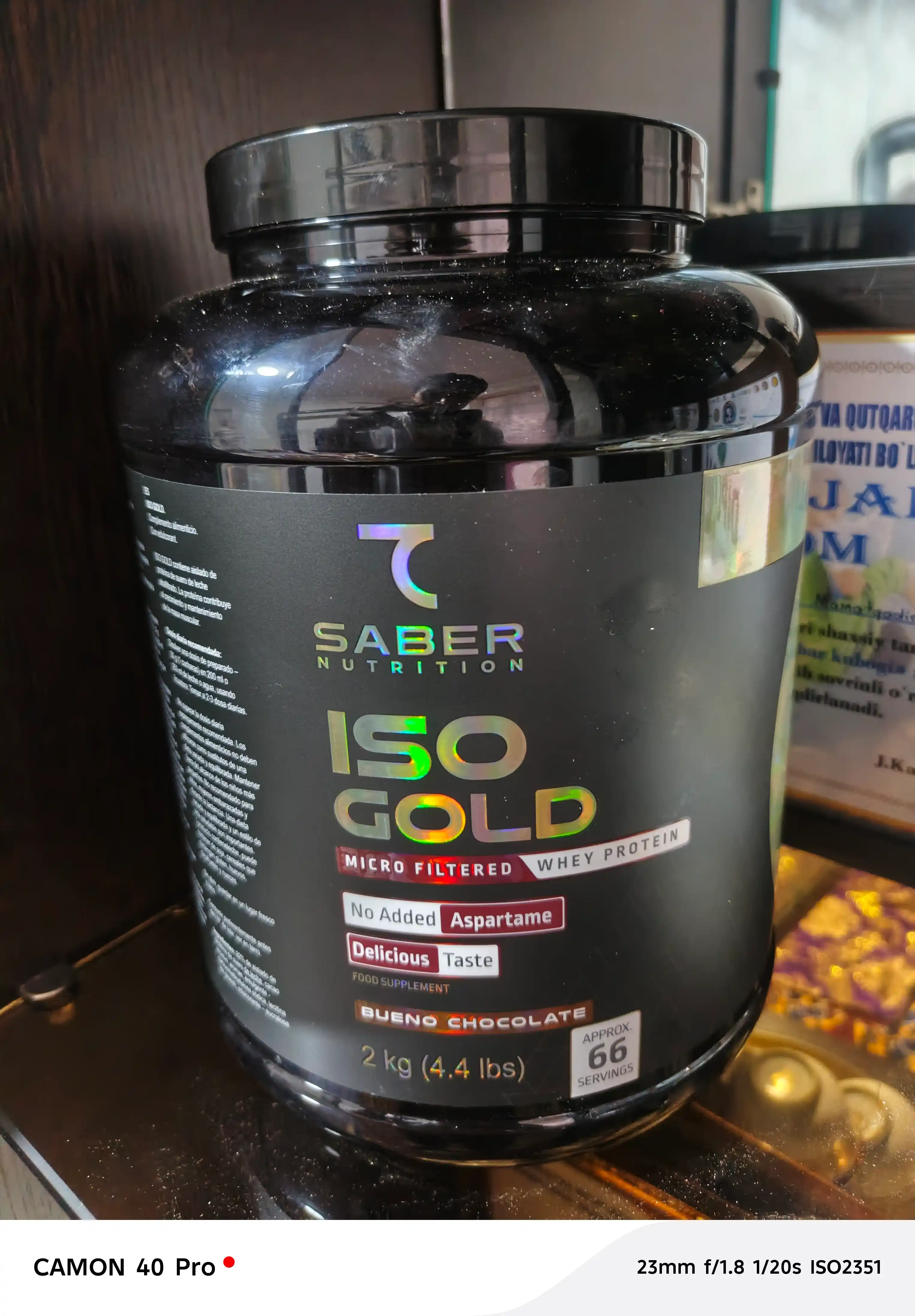 Zardob oqsili izolati 7SABER ISO GOLD, 2 kg, 66 porsiya