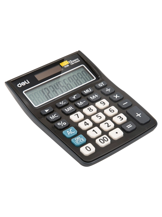 Калькулятор 12раз, Deli 1238
