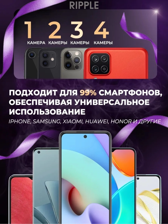 Макролинза для телефона, 4k макро объектив для камеры iPhone