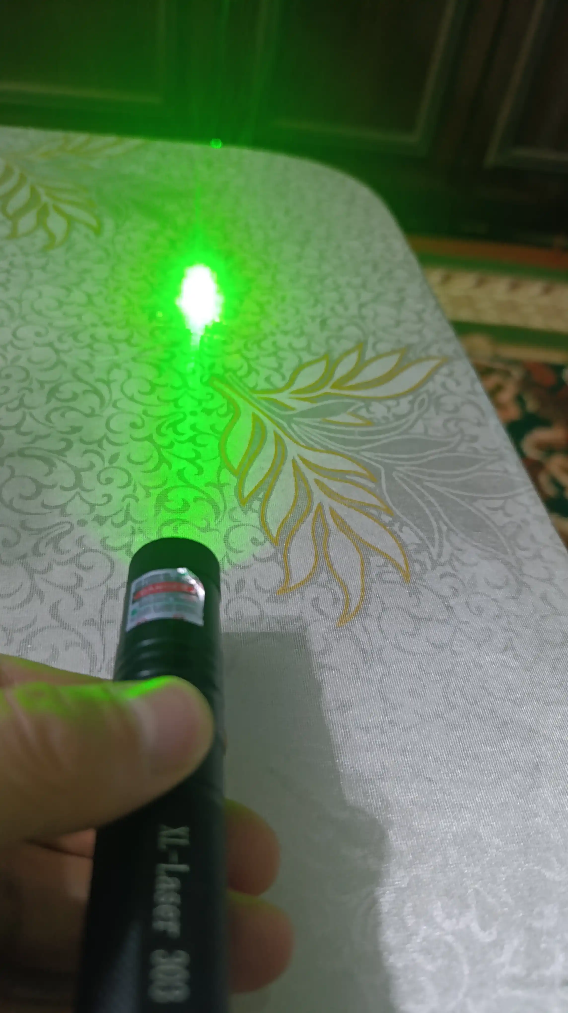 Лазер Laser 303 pointer, для презентации и для мероприятий, ультразеленный