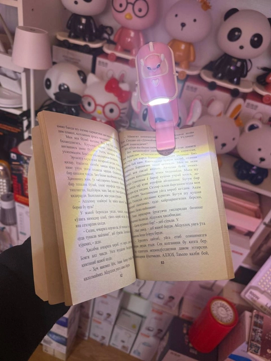 Bolalar uchun buklanadigan LED-lampa o‘qish va dars qilish uchun chirog‘i tungi chiroq