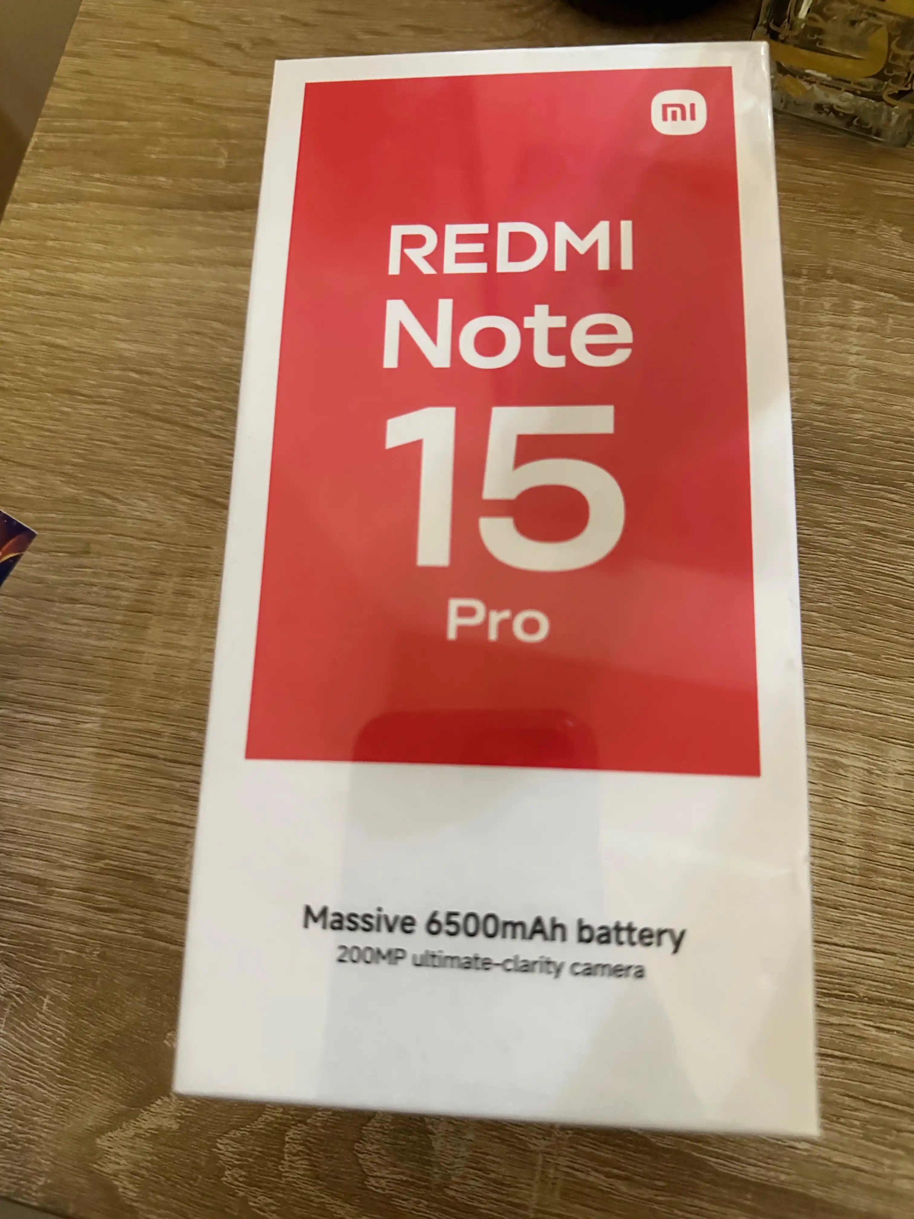 Smartfon Redmi Note 15 Pro 4G/5G, 200 MP + 32 MP kamera, 6500mah 45W, 120Hz, IP64