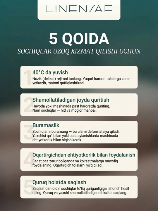 Sochiq, Linensaf, hammom sochiq, sochiq yuz va hammom, sochiqlar, 3 ta dona