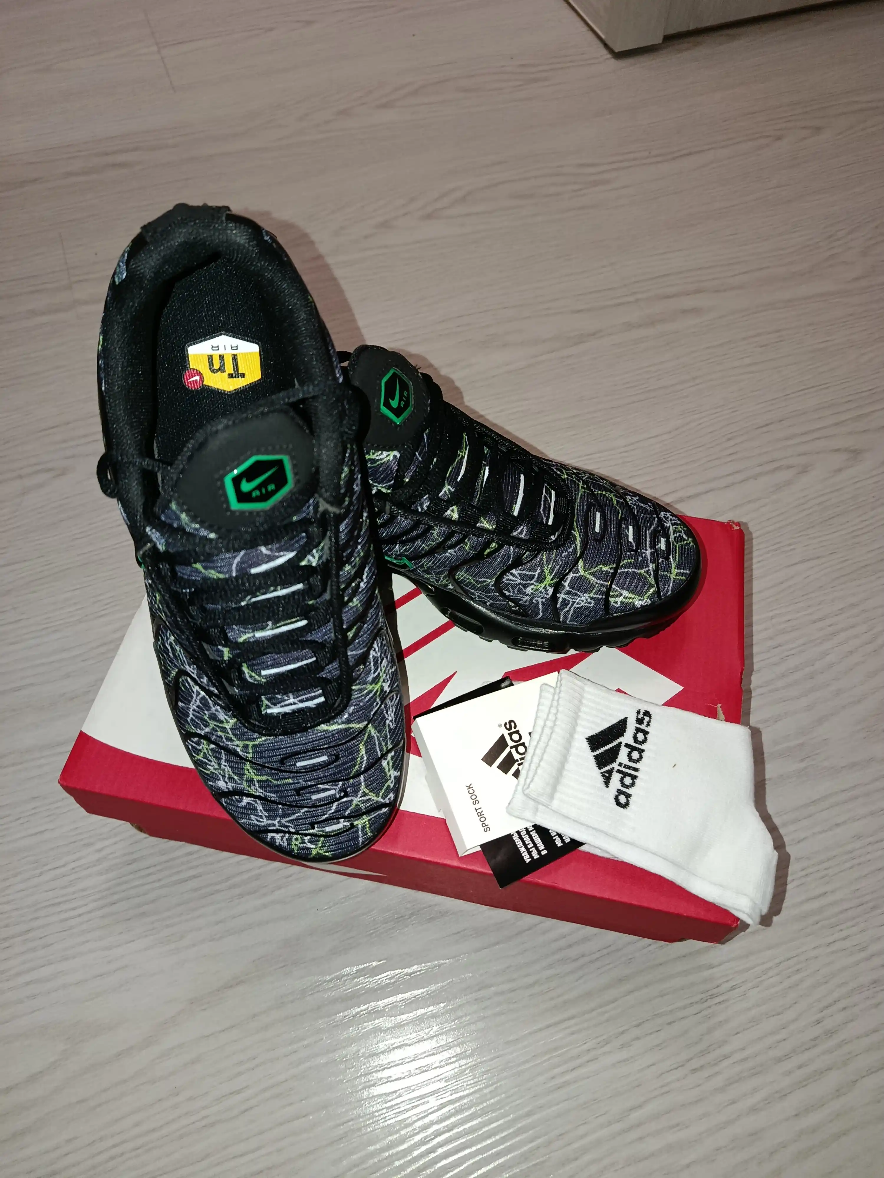 Erkaklar va ayollar uchun Nike Air Max Plus TN sport krossovkalari, 40-48, drill