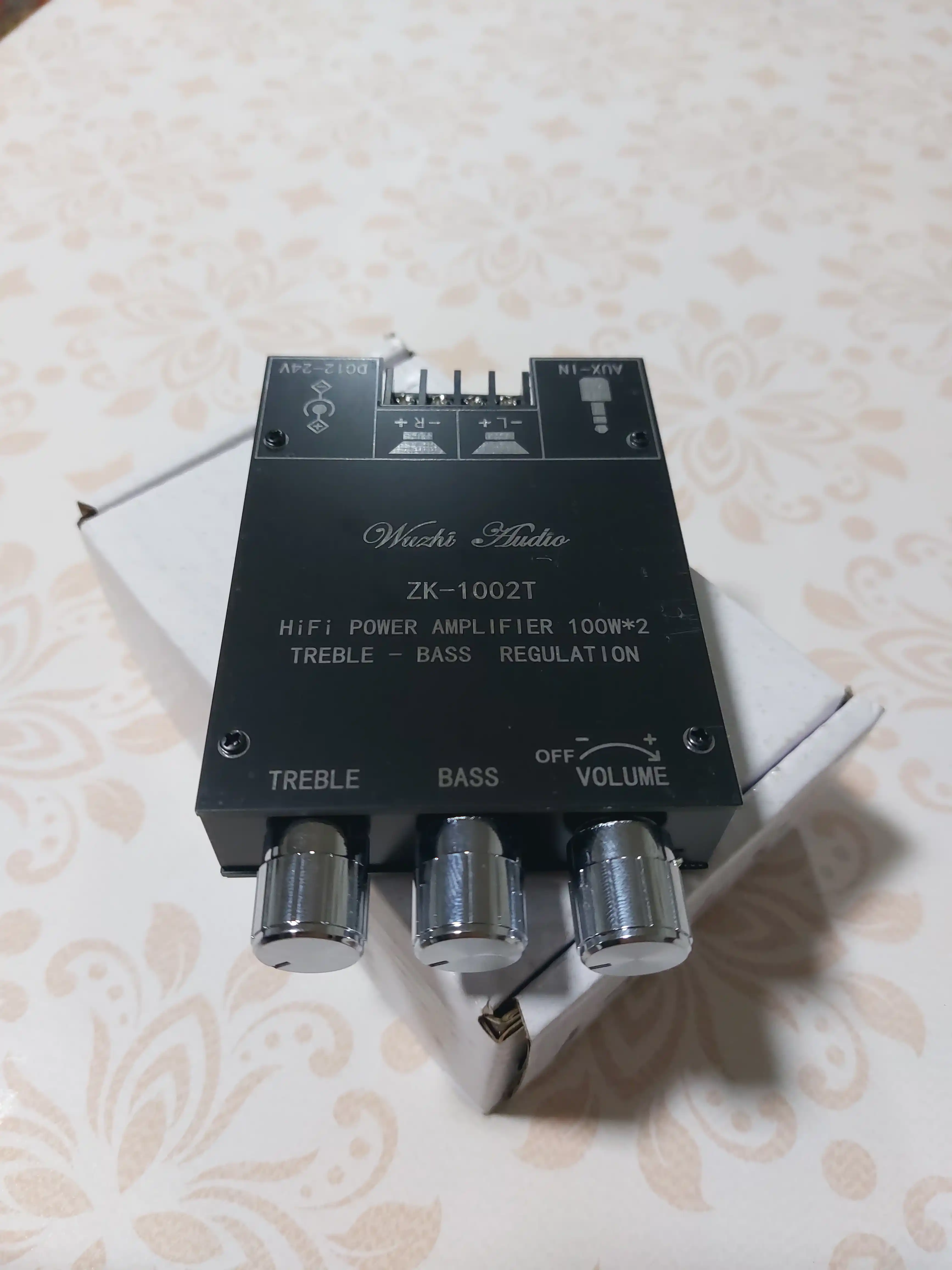 ZK-1002T 2 kanalli streo ovoz kuchaytirgich, 2×100 Vt